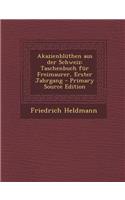 Akazienbluthen Aus Der Schweiz