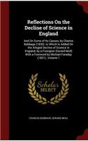 Reflections On the Decline of Science in England