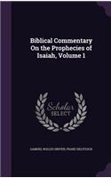 Biblical Commentary on the Prophecies of Isaiah, Volume 1