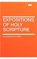 Expositions of Holy Scripture