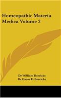 Homeopathic Materia Medica Volume 2