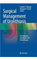 Surgical Management of Urolithiasis