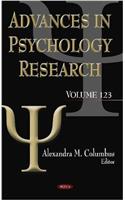 Advances in Psychology Research