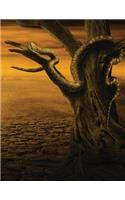 Desolate Realms Blank Sketchbook