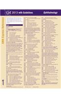 CPT 2013 Express Reference Coding Card Ophthalmology