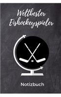 Weltbester Eishockeyspieler Notizbuch