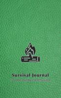 Survival journal for the outdoor enthusiast