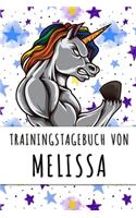 Trainingstagebuch von Melissa