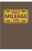 Daily Mileage Log