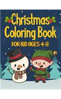 Christmas Coloring Book for Kids Ages 4-8