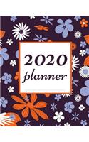 2020 Planner Weekly and Monthly Calendar and Goals