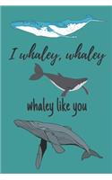 i whaley, whaley, whaley like you - Notebook