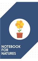 Notebook for Natures