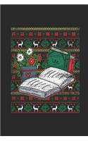 Ugly Christmas - Reading: Graph Paper Journal (6" X 9" - 120 Pages/ 5 Squares per inch) - Ugly Christmas Gift and Holiday Planner For Women, Men, Teens And Kids