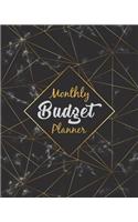 Monthly Budget Planner: 8"x10" Daily Budget Planner - Budgeting Book and Expense Tracker With 108 Pages For 365 Days: Budget Notebook