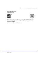 Rotor Design Options for Improving XV-15 Whirl-Flutter Stability Margins