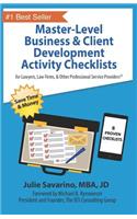 Master-Level Business & Client Development Activity Checklists - Set 1