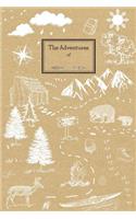 The Adventures of: : Kids Hiking Journal with Prompts, Space to Draw and Write, 6 X 9 Travel Size