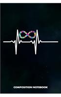 Composition Notebook: Mathematician Heartbeats, Birthday Journal for Math Students and Teachers to Write on