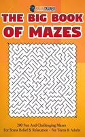Big Book Of Mazes 200 Fun And Challenging Mazes For Stress Relief & Relaxation - For Teens & Adults