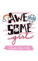 Awsome Girl Sketchbook