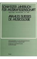 Schweizer Jahrbuch Fuer Musikwissenschaft- Annales Suisses de Musicologie- Annuario Svizzero Di Musicologia: Neue Folge / Nouvelle Série / Nuova Serie- 10 (1990)(10 Schweizer Jahrbuch Fuer Musikwissenschaft)