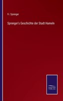 Sprenger's Geschichte der Stadt Hameln