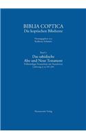 Das Sahidische Alte Und Neue Testament