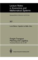 Freight Transport Planning and Logistics