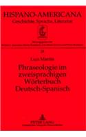 Phraseologie im zweisprachigen Woerterbuch Deutsch-Spanisch