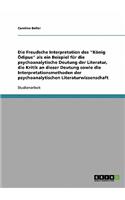 Psychoanalytische Deutung von Literatur