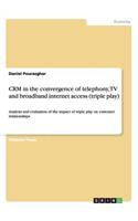 Crm in the Convergence of Telephony, TV and Broadband Internet Access (Triple Play)