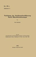 Verfolgung der Strahlungsbeeinflussung durch Mikrohärtemessungen