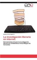 Investigacion Literaria En Internet