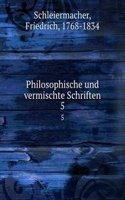 Philosophische und vermischte Schriften