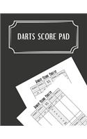 Darts score Pad