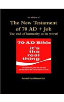 The New Testament of 70 AD + Job