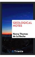 Geological Notes