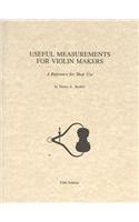 Useful Measurements for Violin Makers