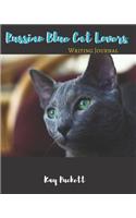Russian Blue Cat Lovers Writing Journal