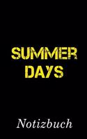 Summerdays Notizbuch