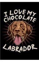 I Love My Chocolate Labrador