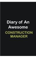 Diary of an awesome Construction Manager: Writing careers journals and notebook. A way towards enhancement