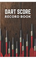 Dart Score Record Book