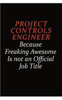 Project Controls Engineer Because Freaking Awesome Is Not An Official Job Title
