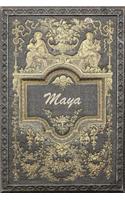 Maya: Classic Style Comprehensive Garden Notebook with Garden Record Diary, Garden Plan Worksheet, Monthly or Seasonal Planting Planner, Expenses, Chore L
