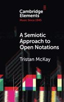 A Semiotic Approach to Open Notations: Ambiguity as Opportunity(Elements in Music since 1945)