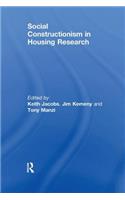 Social Constructionism in Housing Research