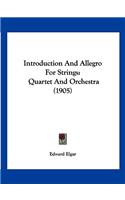 Introduction And Allegro For Strings