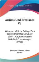 Arnims Und Brentanos V1
